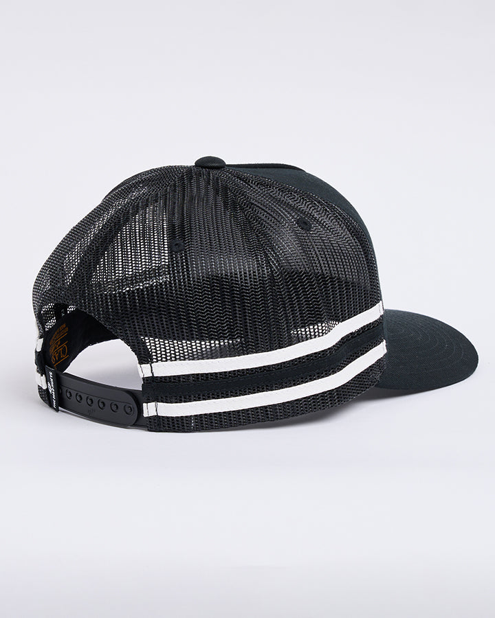 The Mad Hueys Hueys Good Life | Twill Trucker - Black