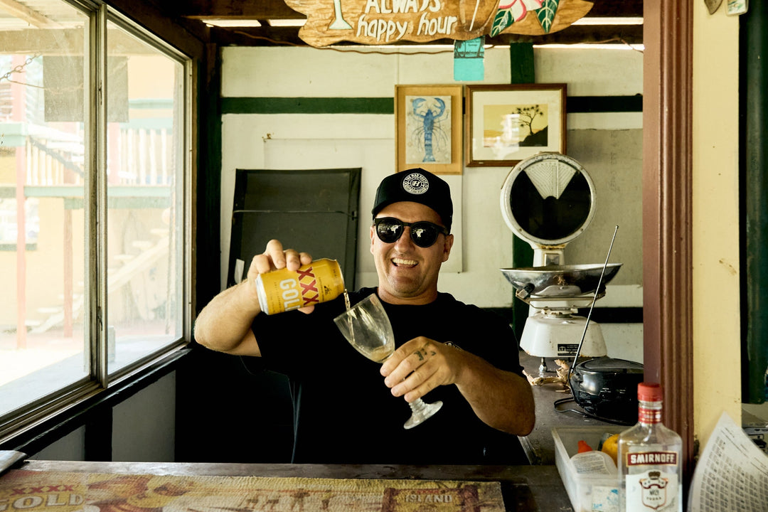 The Mad Hueys Hueys Good Life | Twill Trucker - Black