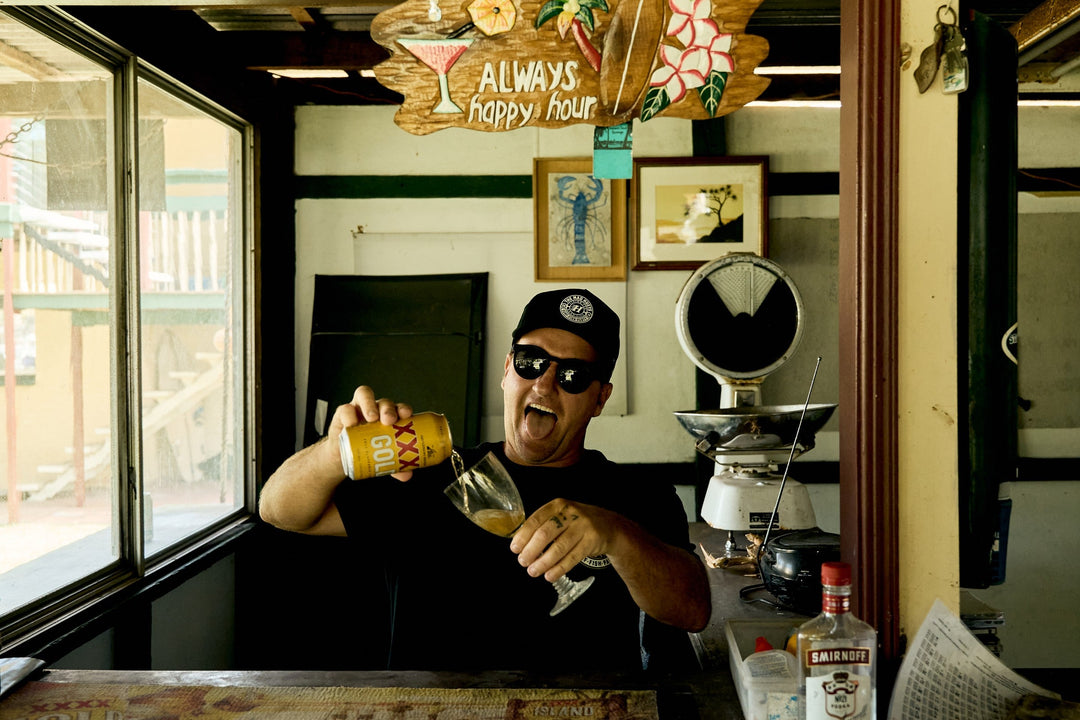 The Mad Hueys Hueys Good Life | Twill Trucker - Black