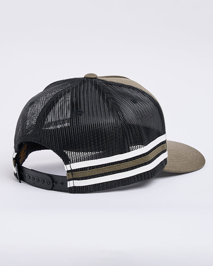 The Mad Hueys Hueys Good Life | Twill Trucker - Olive