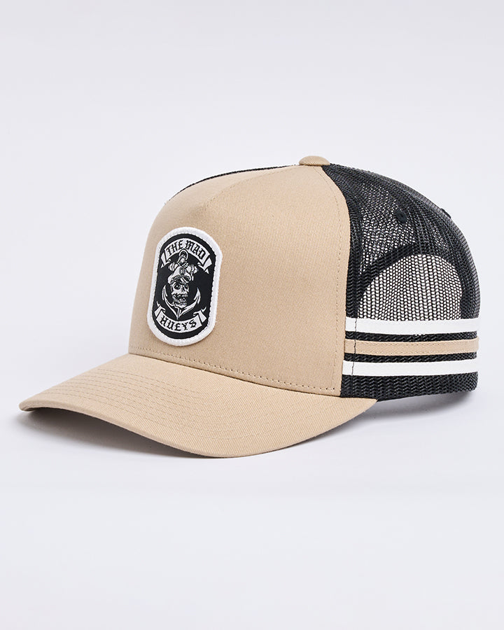 The Mad Hueys Sailor Anchor | Twill Trucker - Tan