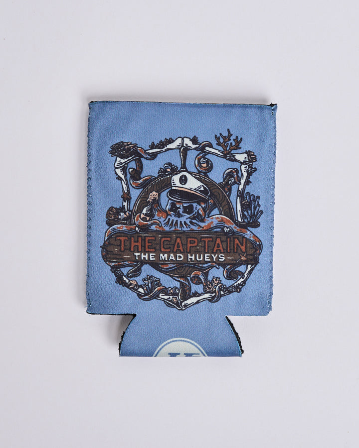 The Mad Hueys The Sea Captain | Stubby Cooler - Steel Blue