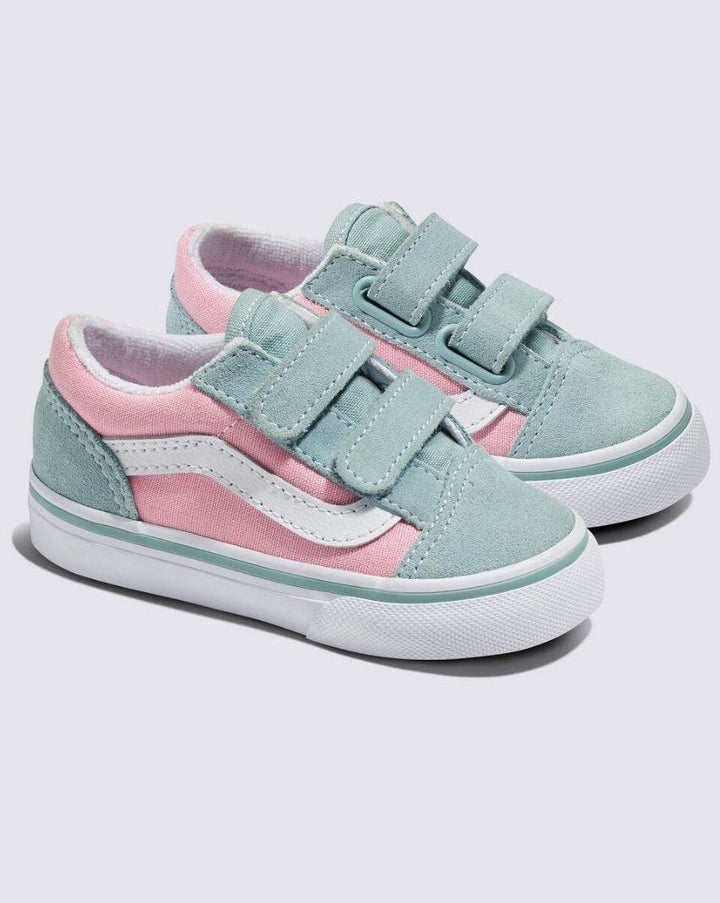 Vans Toddler Old Skool V - 2-Tone Gray/Pink