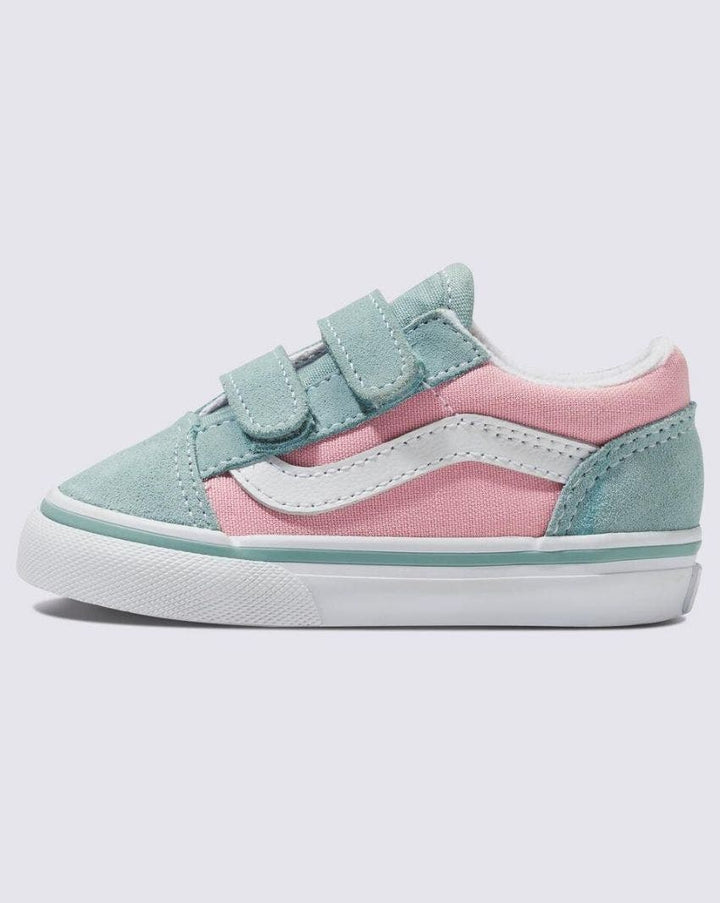 Vans Toddler Old Skool V - 2-Tone Gray/Pink - view 2