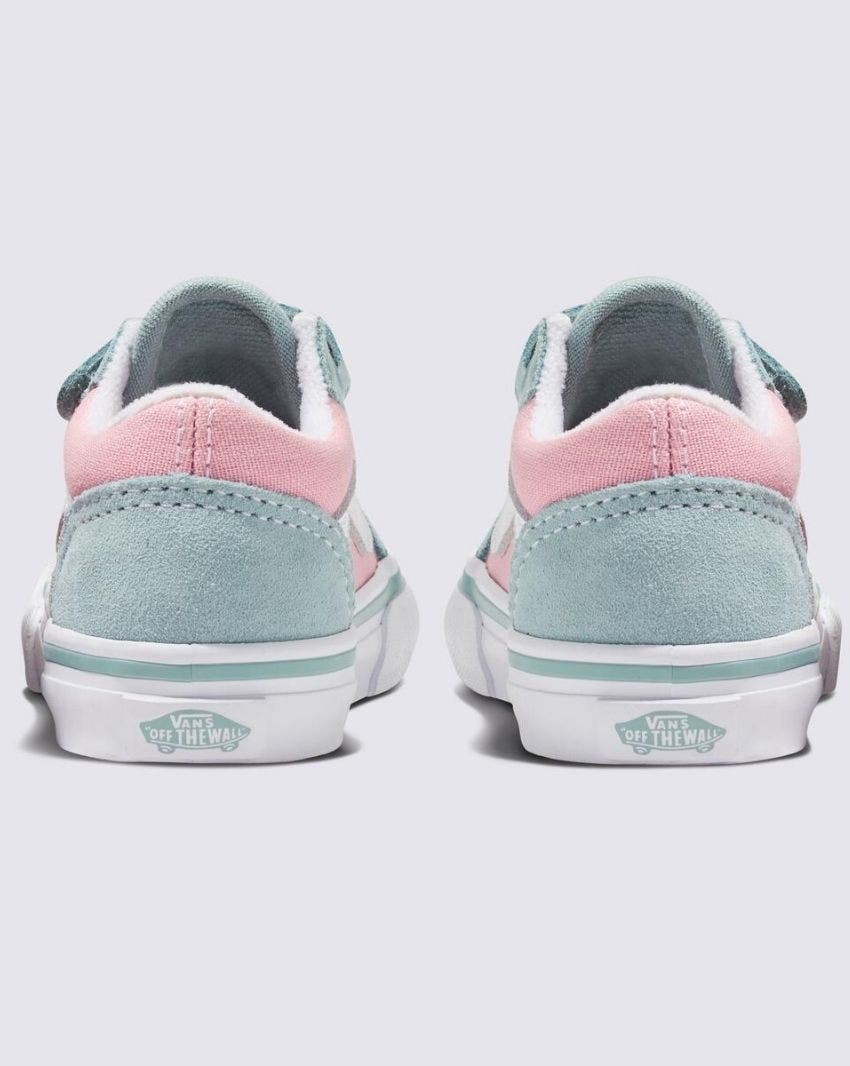 Vans Toddler Old Skool V - 2-Tone Gray/Pink - view 4