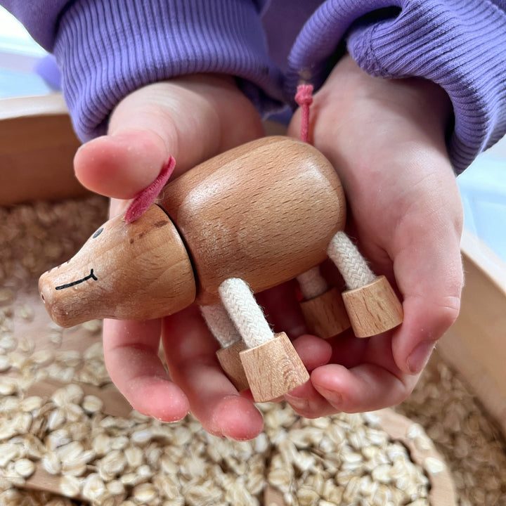 Anamalz Barnfields Pig, wooden toy by Anamalz – photo 4 of 4